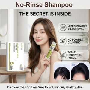 No Rinse Shampoo For Oily Scalp & Dandruff Control Dry Shampoo Volume Booster Long Lasting Fragrance Improve Dry Frizzy Hair Scalp Care Treatment Anti Oil Residue Free
