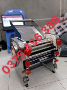 Máy cán bột cắt sợi mì bánh canh bún tươi chay điện FKM200 chạy điện 220v