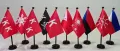 Evolution of the Philippine Flag Table Top Set. 