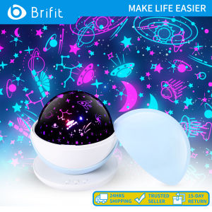 Brifit Starry Projector Ánh sáng LED Máy chiếu ánh sáng ban đêm dành cho trẻ em Ánh sáng đầy sao Ánh sáng ban đêm Unicorn & Đèn ngủ vũ trụ & Đèn ngủ thế giới động vật