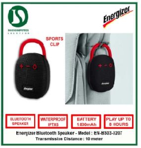 ENERGIZER - Bluetooth Speaker FM0207 IPX5 Waterproof