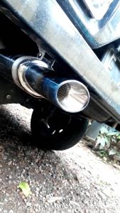 KNALPOT MOBIL MURAH SPESIAL ORIGINAL AZZAM RACING + RESSONATOR STAINLESS