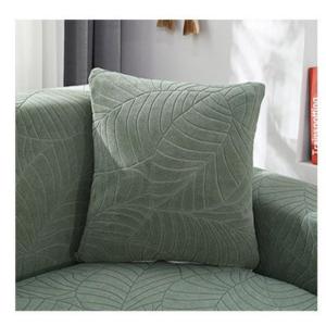 Stretch Jacquard Sofa Cover 1/2/3/4 Seat L-shaped Universal Plain Sofa Cover For Four Seasons