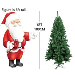 METECH 180cm/6FT Christmas Tree High Density Encryption Christmas Tree