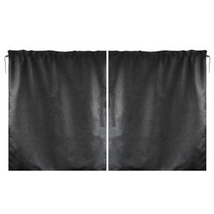 2pcs/set Sun Shade Privacy Curtain Taxi Car Isolation Curtain Partition Protection Curtain Commercial Car Interior Accessories