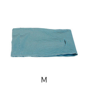 HamshMoc Instant Cooling Dog Bandana Breathable Pet Scarf Summer Ice Collar with Leash Hole Washable Towels Outdoor Travel