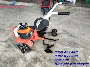 Máy cày xới lên luống xạc cỏ mini yamaha 2kw 53cc