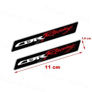 3D Resin Motorcycle Sticker CBR Racing Emblem Badge Reflective Decal For Honda CB650R CB190R CB125R CBR 650R F 500R 400R 300R 250R 150R 125R 1000RR 600RR