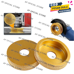 Mata Gerinda Pinggul Granit Mata Pinggul Bevel Granit Diamond Grinding Wheel Emas 10mm