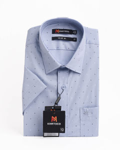 Áo sơ mi tay ngắn Khatoco
