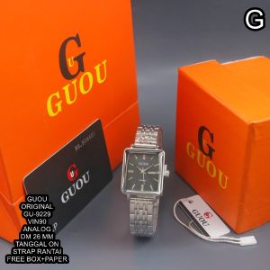 BISA CODJAM TANGAN WANITA GUOU ORIGINAL GO-9229 jam tangan wanita terbaru / jam tangan wanita termurah / jam tangan wanita kekinian / jam tangan wanita sultan / jam tangan wanita viral