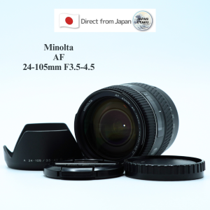 [Used in Japan]  " Vintage Lens " Minolta AF 24-105mm f3.5-4.5 D    Released in Japan