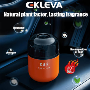 EKLEVA Solid Parfum Perfume Deodorant Fragrance Aromatherapy for Home Car Air Freshener Balm Cup Fresh Air Purifier Car Accessories