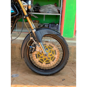 Spakbor Slebor Kawasaki Leo Bahan ABS Tebal Marking Berkode