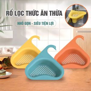Giá treo bồn rửa bát giỏ lọc rác bồn rửa bát tiện lợi sạch sẽ