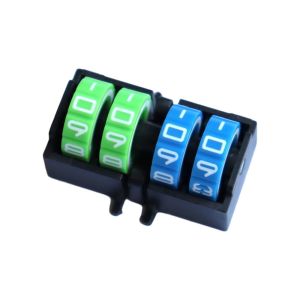 TIMES LORD Date-Time Display Board Games Score Counter 4 Digit Wheel Rotating Number Dials Tally Tracker Scorekeeper Number Dials Tabletop Score Keeper Game Nights