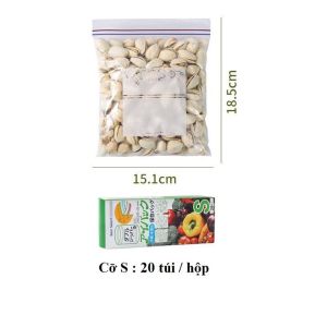 Túi Zip Siêu Dày - Đựng Thực Phẩm Thức Ăn Để Tủ Lạnh