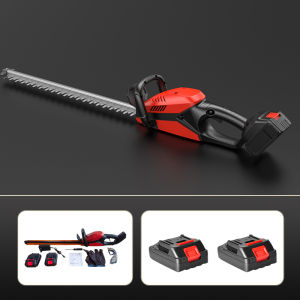 REAIM Mesin Potong Dahan Cordless Hedge Trimmer Mesin Pemangkas Ranting Bunga Dahan 298V Baterai