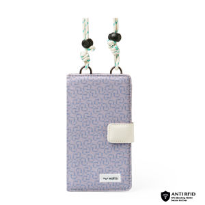 Wallts New Delmont Creme- Tas Dompet HP Handphone Selempang Wanita Phone Wallet