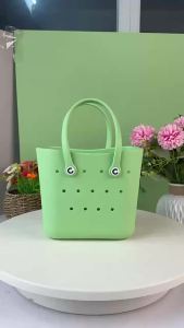 Fresh diy Handbag for going out marni Bag Outdoor Waterproof Lunch Bag Beach Pool eva Hole Bag