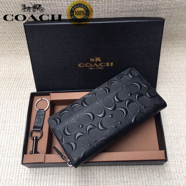 Discover the Ultimate Coach Men's Zipper Wallet: A Comprehensive Guide