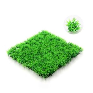 FMSRZX Decorative Green Simulation Fake for Fish Tank Decoration Lifelike Aquatic Plants Fine Pine  Grass Plant Lawn Artificial Water Grass