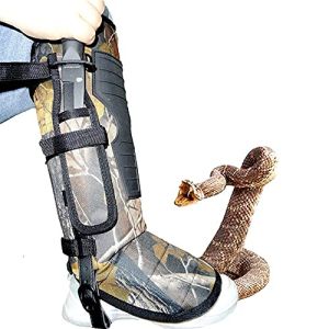 Snake Guards Anti Bite Gaiters Lower Leg Armor Snake Bite Proof Puncture Protection Gear Leggings Fit for Men & Women for Hunting Hiking Outdoors