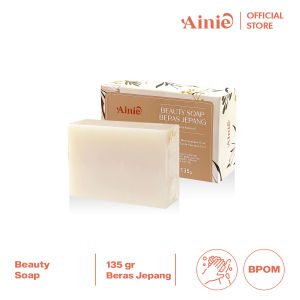 AINIE Sabun Mandi Beras Jepang 135 Gr Beauty Soap Japanese Rice Soap Mencerahkan Kulit HOL