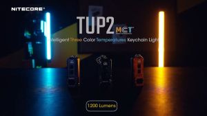Nitecore TUP2 1200 Lumen USB-C Rechargeable Keychain Flashlight