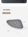 ECOCO Bathroom Accessories Bathroom Shelf Corner Bathroom Organizer Shelf Shampoo Cosmetic Storage Rack Wall Mounted Kitchen Household Items. 