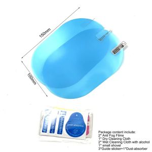 Kaly 1Pair Car Rearview Mirror Anti Water Anti Fog film For Honda Ciimo Elysion AVANCIER CR-Z INSIGHT UR-V XR-V Legend N-N-WGN 4P6B8