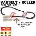 Vanbelt NMax 155 / Vanbelt Nmax / Vanbelt Nmax 2DP / VBelt NMax / Vbelt Yamaha Nmax / Penbel Nmax / Penbel Nmax Old / Vanbelt Motor Nmax / Fanbelt N Max ( 2DP-E7641-00 + 2DP-WE763-00 ). 
