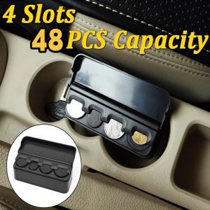 Universal Car Coin Case Money Box Storage Box Car Organizer Coin Pocket Case Coin Holder