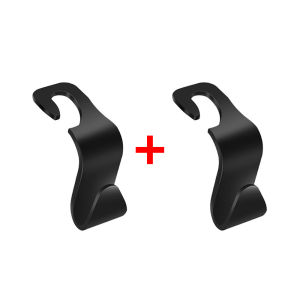 (2 ชิ้น)ตะขอเเขวนในรถยนต์ ตะขอเก็บของ ตะขอแขวนหลังเบาะ ที่ติดเบาะหลังรถยนต์ ตะขอเก็บของ