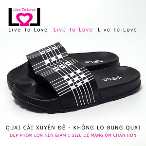 Dép Nam Quai Ngang Siêu Nhẹ Hù Kiệt - Hàng Chính Hãng - RH170