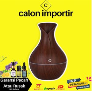 Alat Pelembab Pembersih Udara Ruangan Air Humidifier Purifier Ultrasonic Essential Oil 130ml