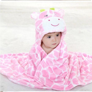 freemarketshop Kid Baby Children Beach Hooded Towel Children Cartoon Baby Bath Towel Blanket