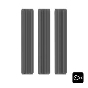 Blue Fish Hands-Free Collodion Mop Replacement Sponge Head 3 Pcs - Auto Squeeze Wet/Dry Deep Clean Strong Absorbent