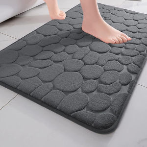 [Alex Do] Hot Sale Home Cobblestone Embossed Door Carpet Door Mat Bathroom Simple Wind Absorbent Foot Mat Bathroom Non-slip Mat Floor Mat