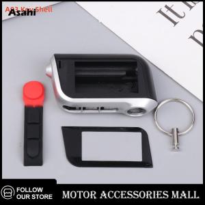💖💓【Special price】💖💓Asahi Motor 1ชุดสำหรับ A91 Starline แบบรัสเซีย B9 A61รีโมทคอนโทรล LCD สองทางระบบเตือนภัยรถที่สำคัญกรอบตัวเครื่องเคสพวงกุญแจ