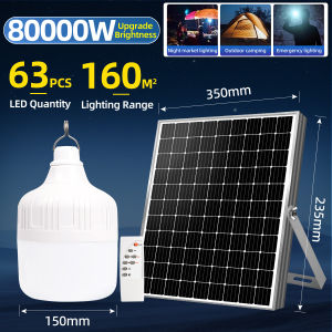 KKSKY solar outdoor waterproof Portable Lamp Rechargeable light bulb Led light night market outdoor Solar light bulb Solar bulb outdoor light Camping