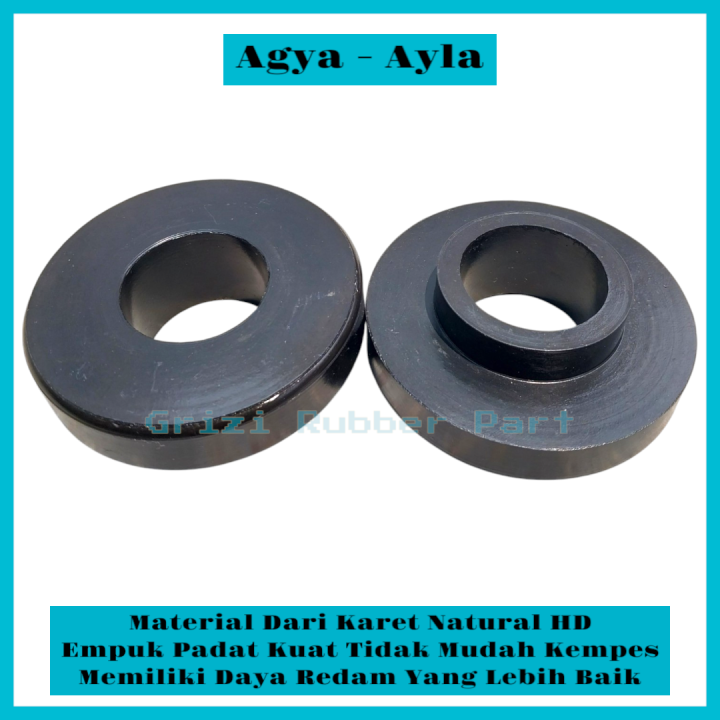 Karet%20Tatakan%20Spacer%20Peninggi%20Support%20Shock%20Lift%20Kit%20Depan%20Atas%20Agya%20Ayla%20Tebal%202cm%201Set(2Pcs)%20-%20Image%204