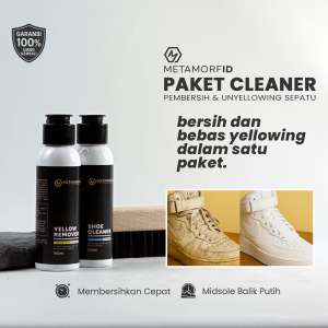 Paket Pembersih Sepatu Dan Pemutih Sol Sepatu 100ml