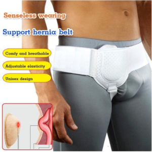 Hernia Belt Inguinal Hernia Support Truss With Removable Breathable Compression Pad for Single Left Right Side Hernia black white invisible