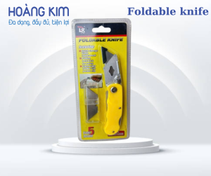 Dao rọc giấy cánh nhựa Foldable knife kèm 5 lưỡi dao 2 đầu