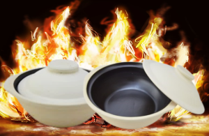 Hand Made Claypot/ periuk tanah bercorak - Made In Malaysia Traditional