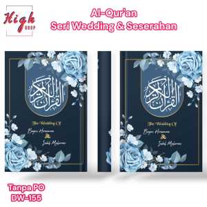 Al-Quran A5 A6 Seri Wedding Seserahan Kado Pernikahan Gratis Custom Nama Terjemahan & Non Terjemahan