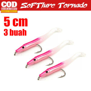 Softlure Eel 3.5cm 5cm 7cm Umpan Casting Baby GT Bukan Tornado
