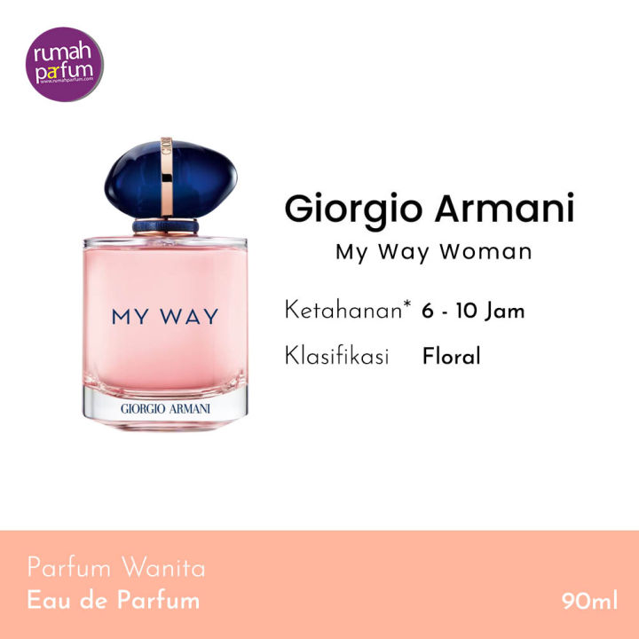 Giorgio Armani Parfum Original My Way Woman 90 ML Lazada Indonesia