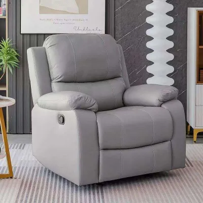 1-seat Recliner Sofa (side Panel) Recliner Chair Sofa Chair Furniture Massage Chair Multi-functional Massage Sofa Leather Sofa